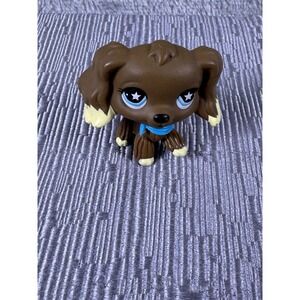 Hasbro Littlest Pet Shop Cocker Spaniel 960 Star Eyes Authentic LPS